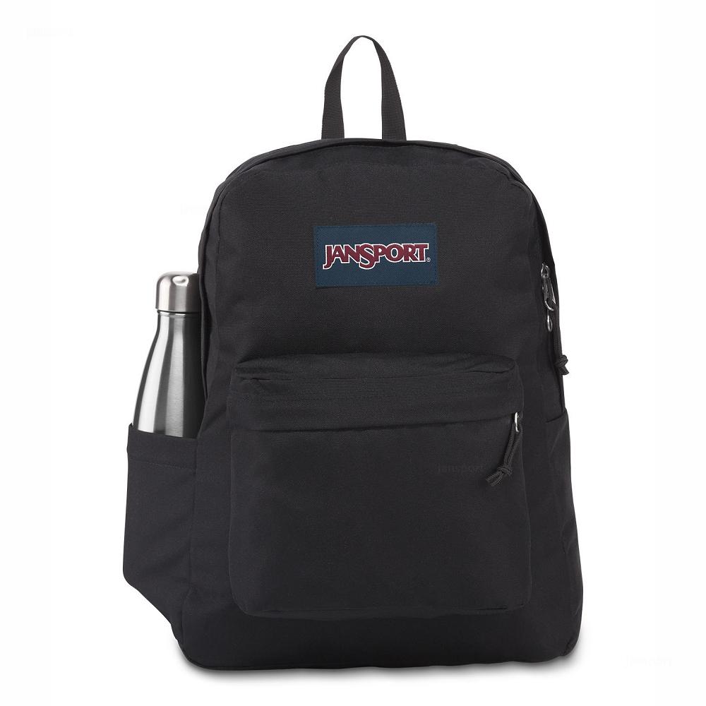 Sac à Dos Scolaire JanSport SUPERBREAK? + BIG BREAK Noir | CWU-54208310